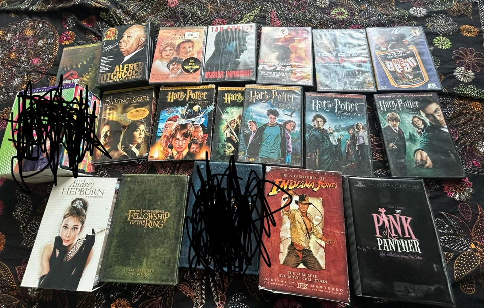 $10 or BO for Big DVD Collection of Films and a Show!
