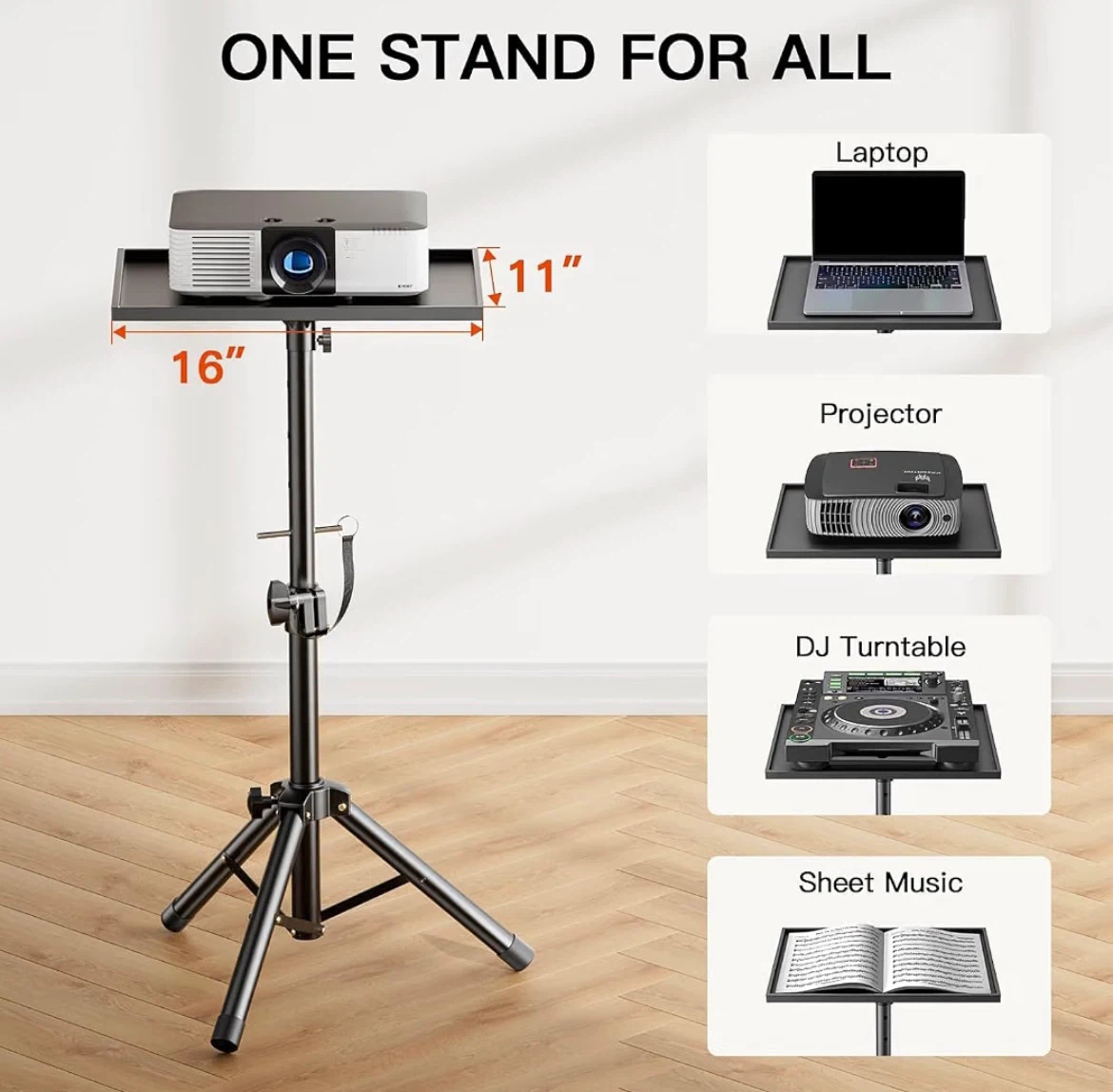 AMADA Tripod Projector/Laptop Stand - photo 5
