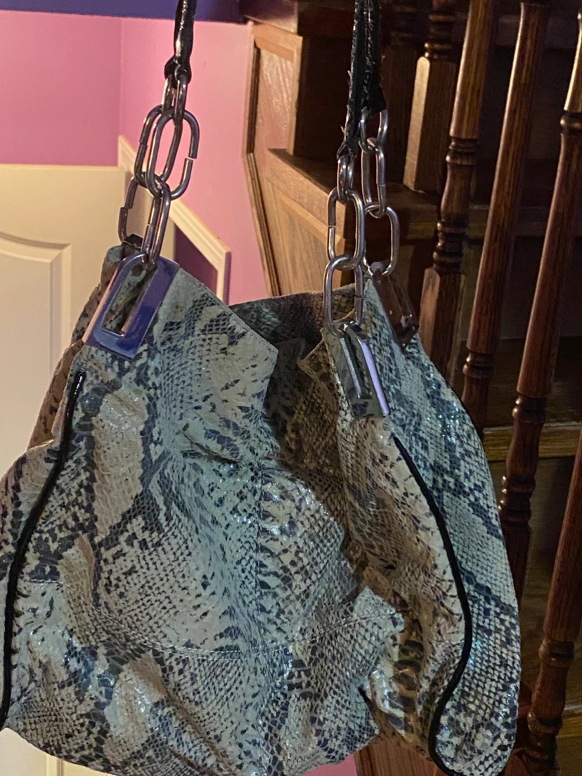 Python Print Shoulder Bag - photo 2
