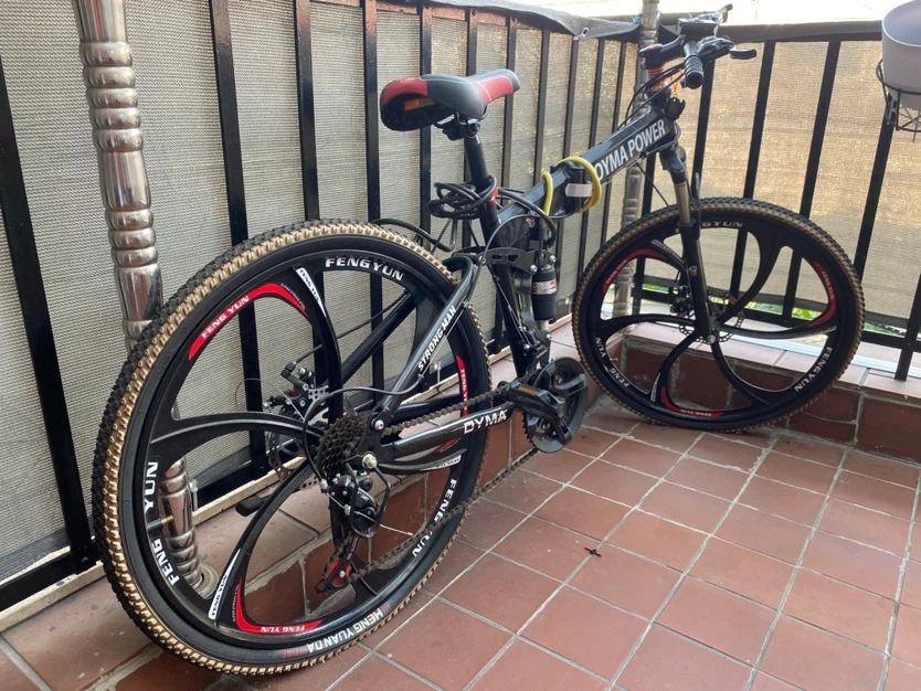 OYMA POWER Folding Mountain Bike