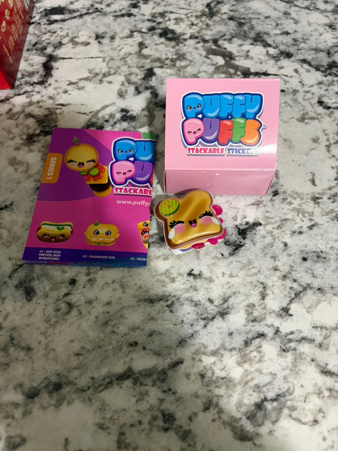 Puffy Puffs Stackable Stickers Series 1