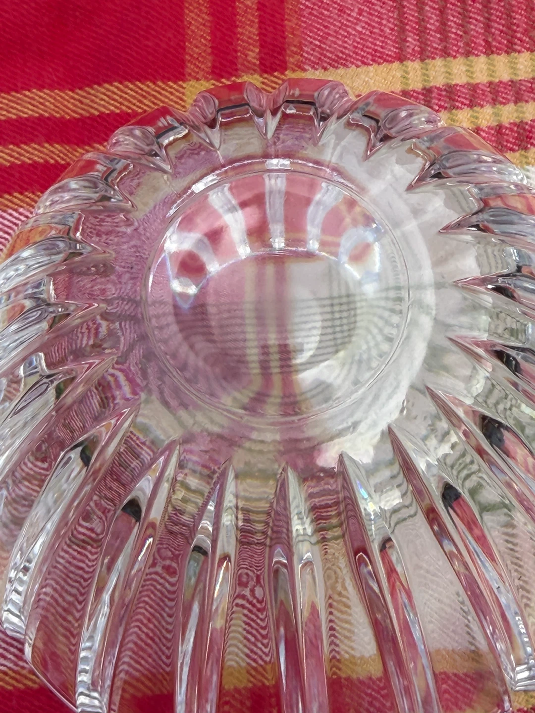 Crystal ribbed Pumpkin Candy Dish - photo 5