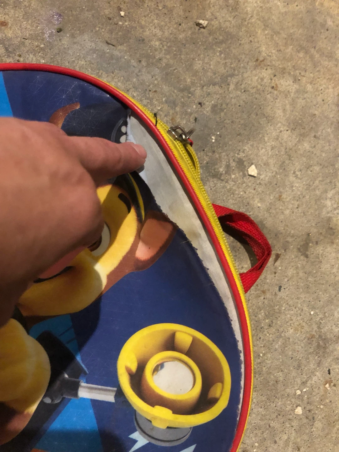 Needs repair Paw Patrol Chase, Marshall, and Rubble Backpack - photo 2