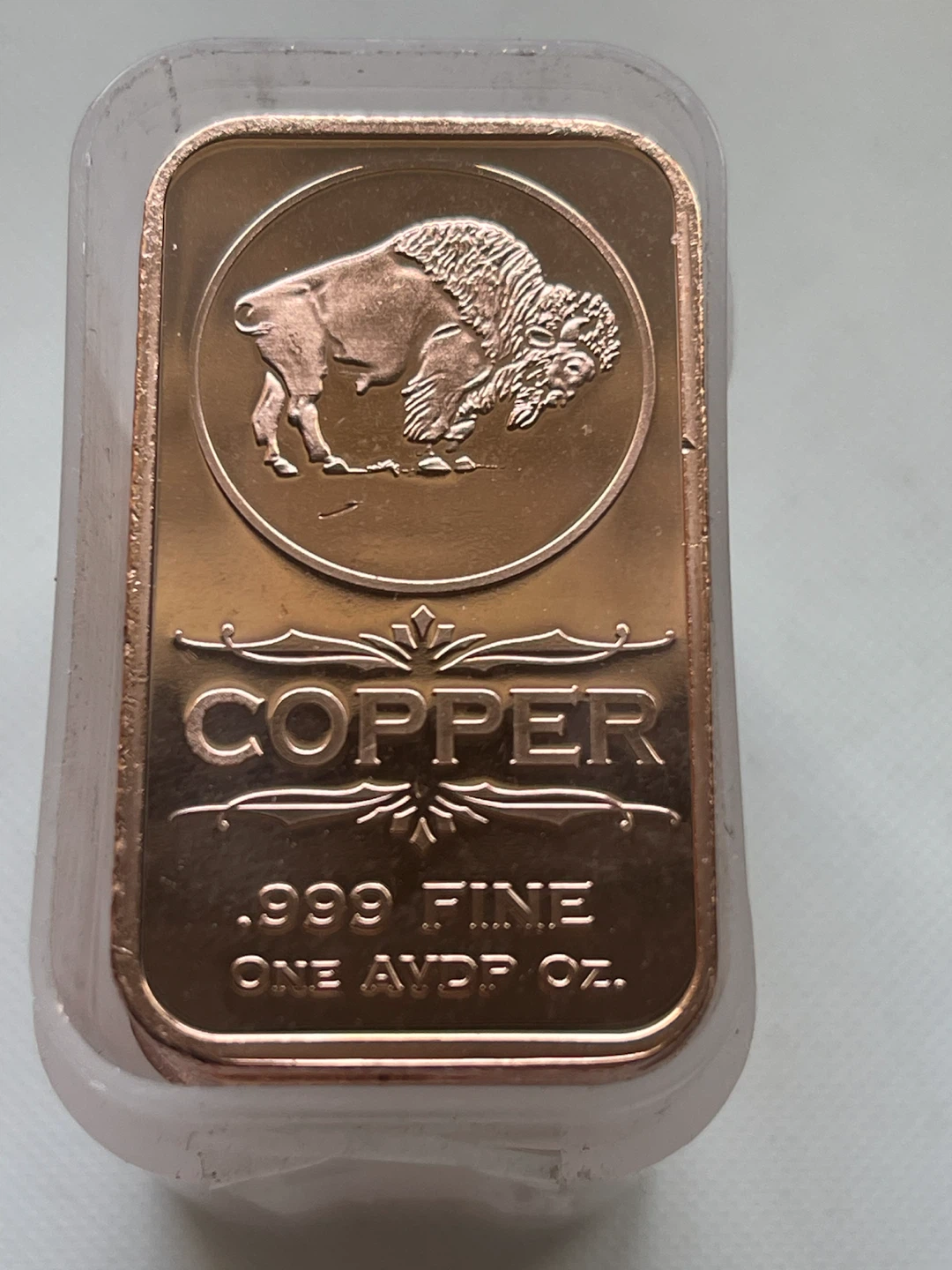 1 ounce copper bar