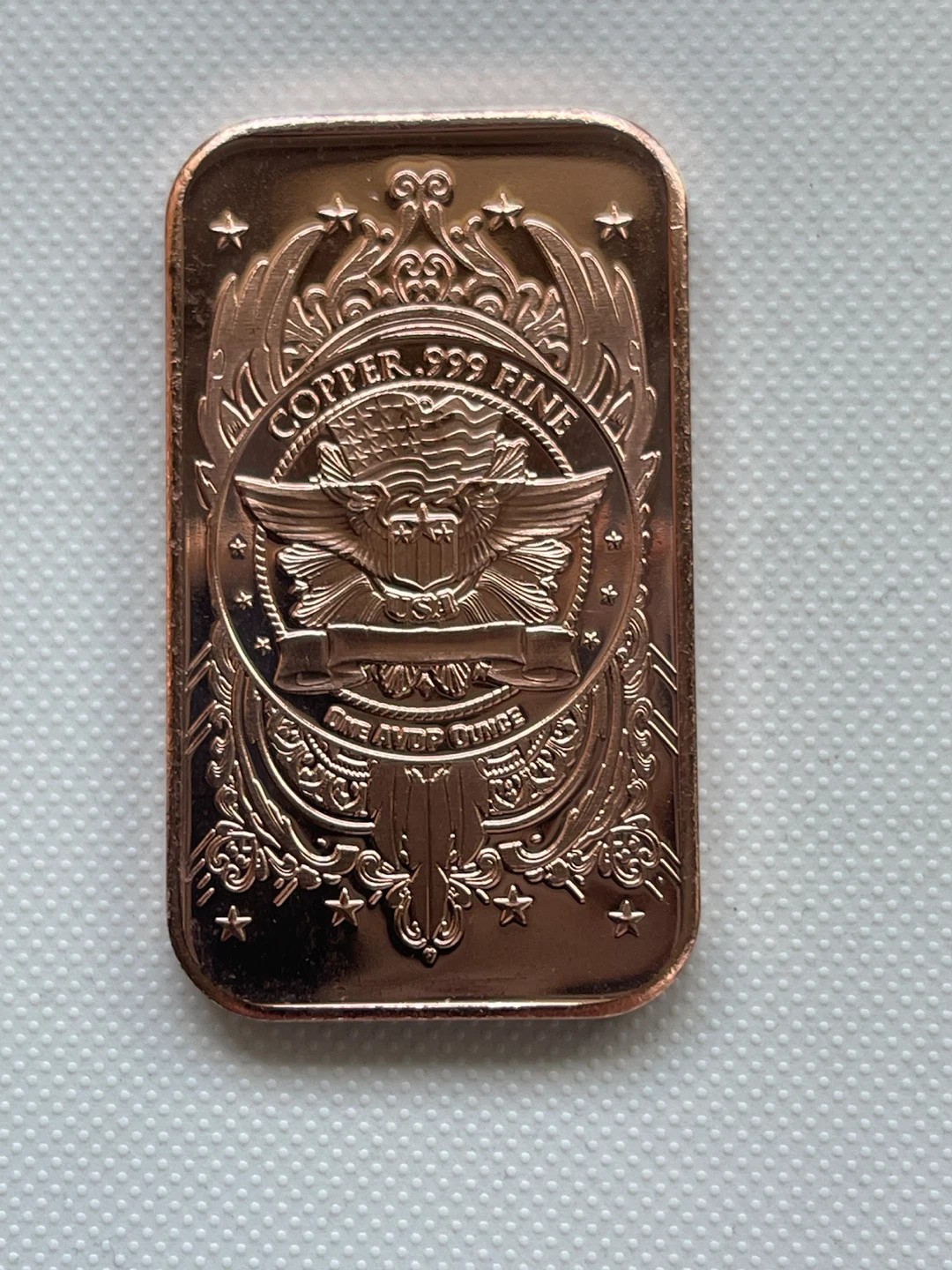 1 ounce copper bar - photo 2