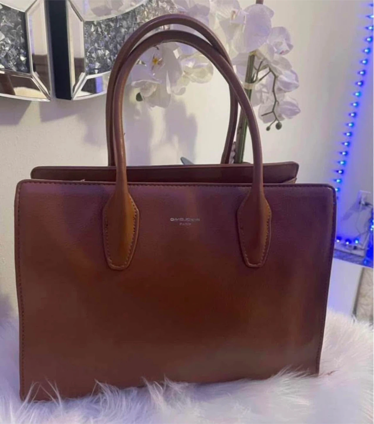 DAVID JONES Paris Brown Tote Bag - photo 3