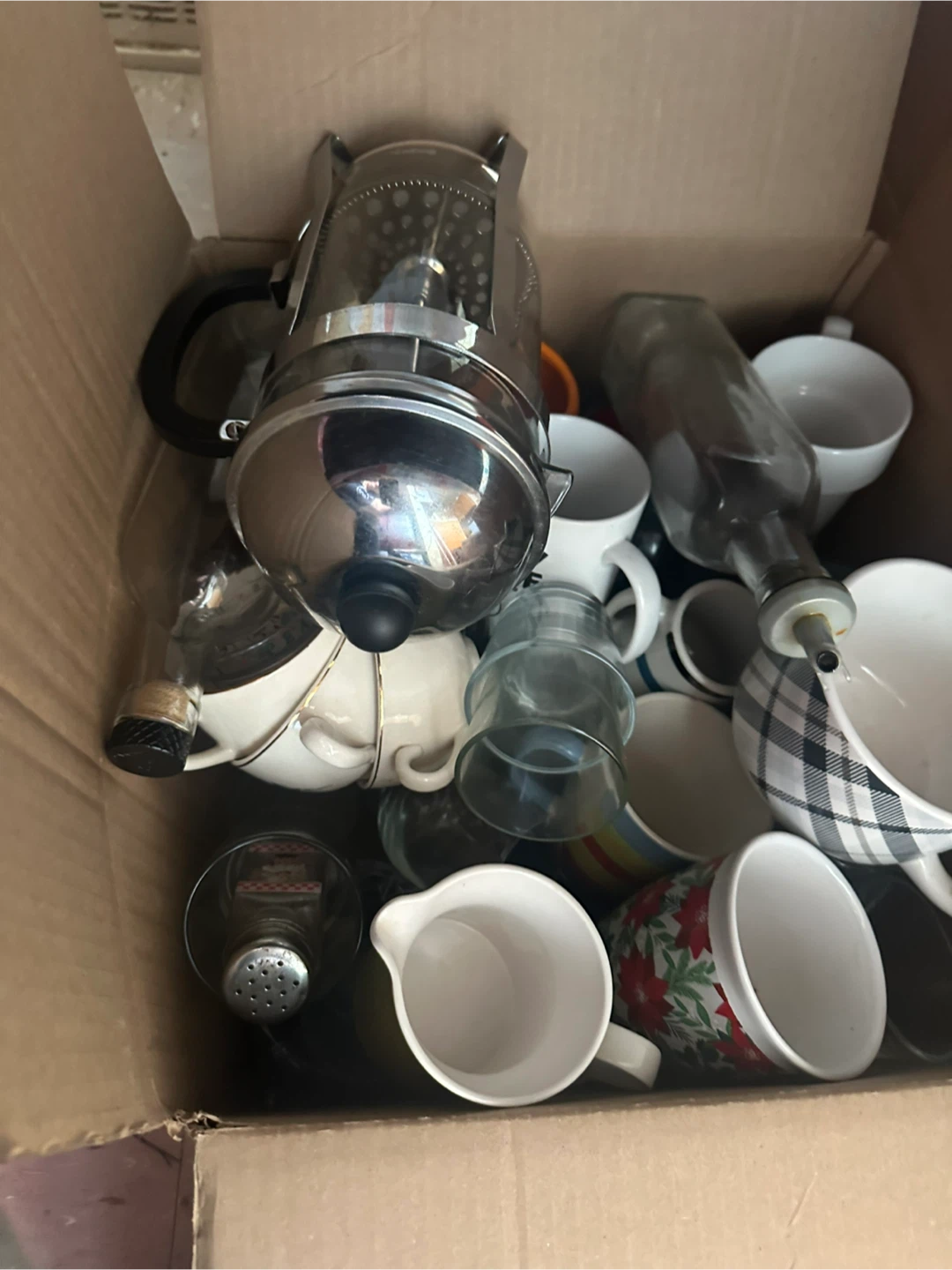Assorted Kitchenware - French Press, Mugs, and More