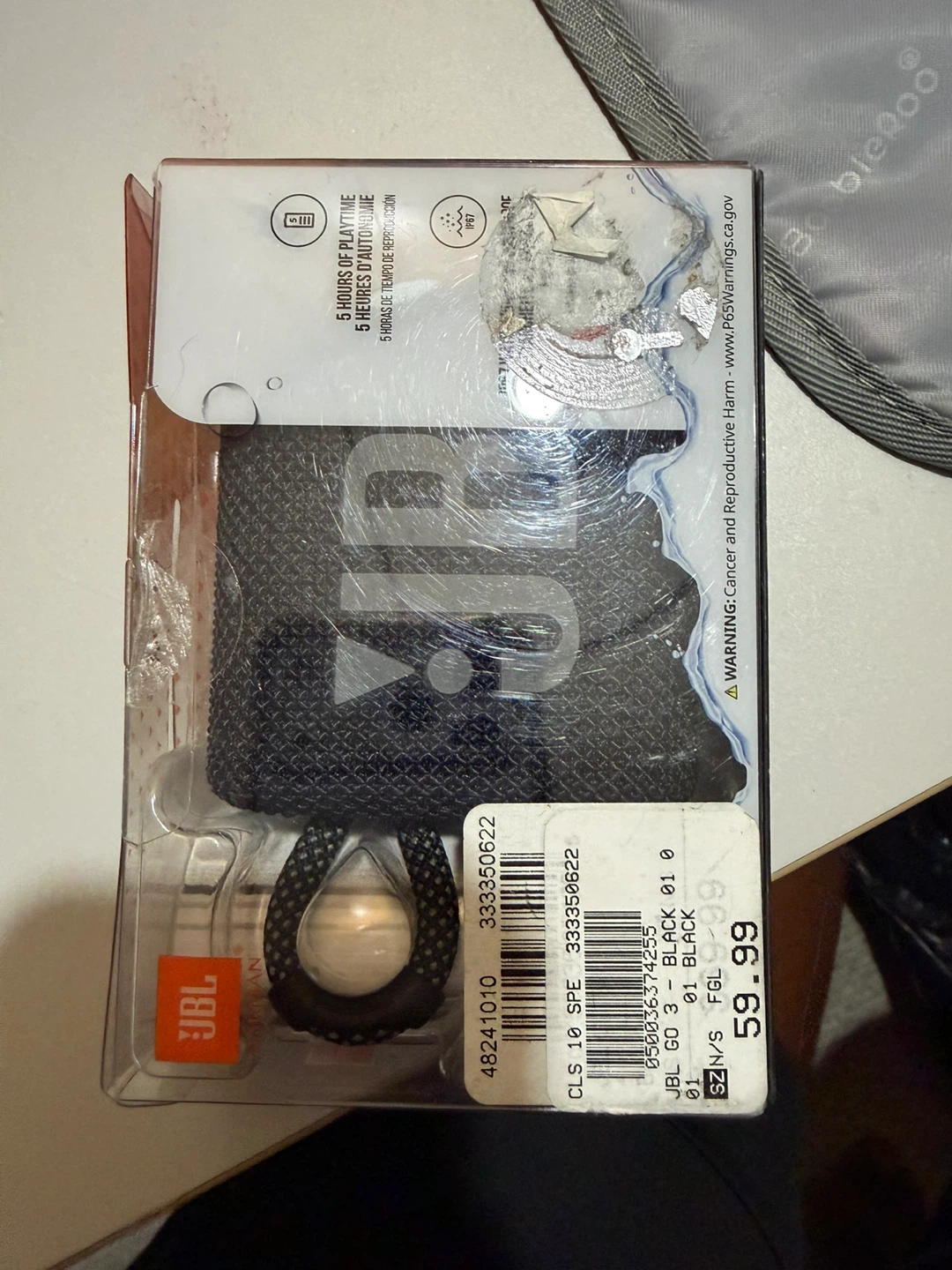 JBL GO 3 Portable Waterproof Bluetooth Speaker