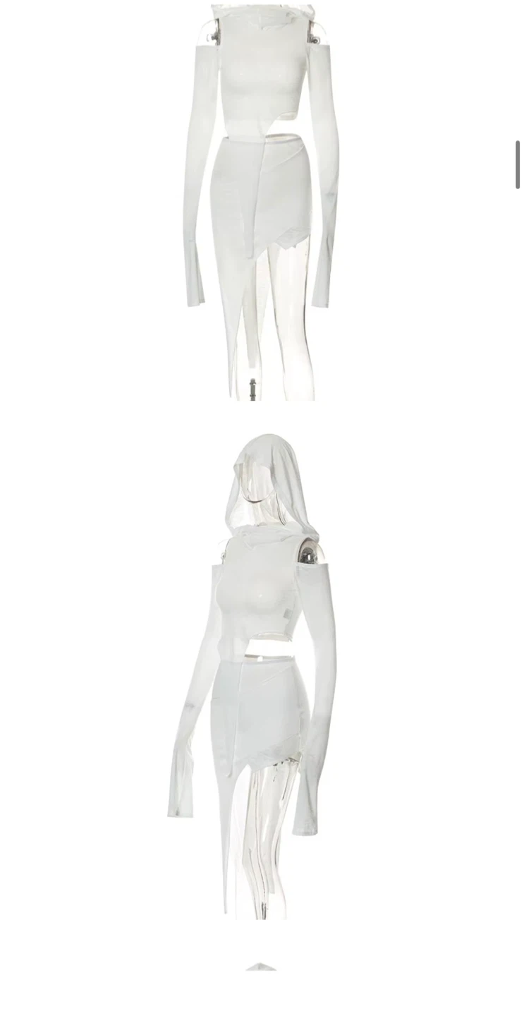 White two piece outfit - photo 2