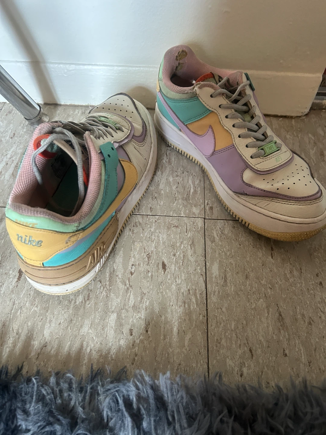 Nike Air Force 1 Shadow Pastel Sneakers - photo 3