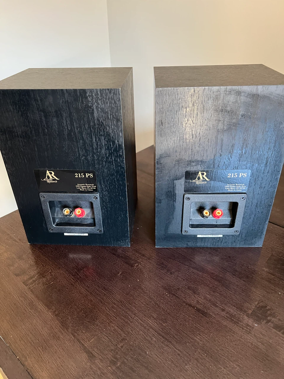 Acoustic Research 215 PS Bookshelf Speakers - photo 2