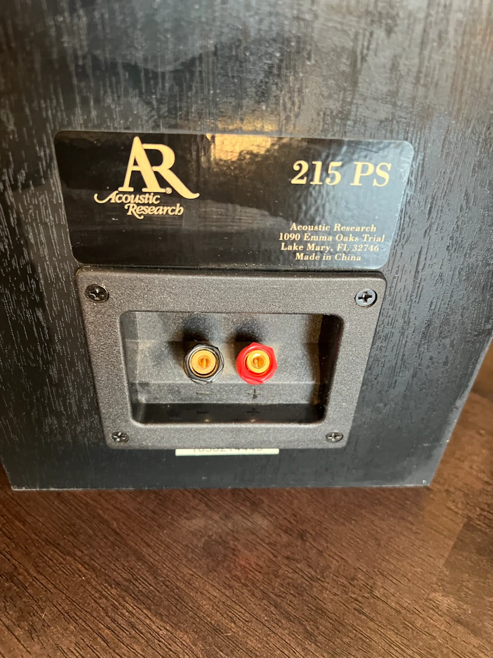 Acoustic Research 215 PS Bookshelf Speakers - photo 3