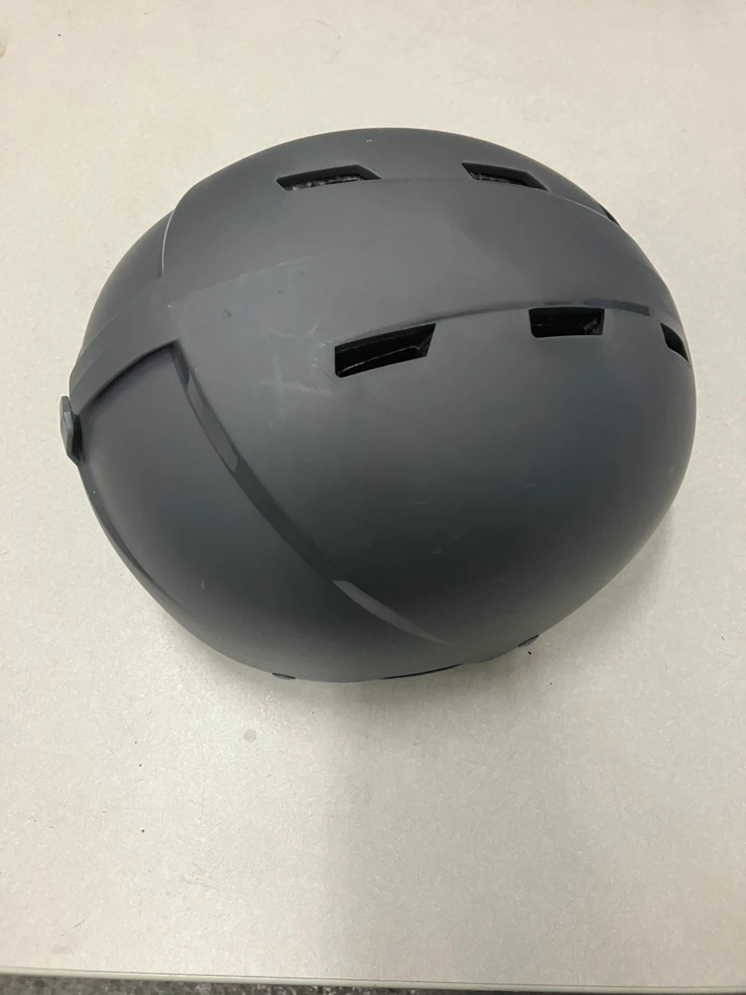 Bike Matte grey ski and snowboard helmet - photo 2