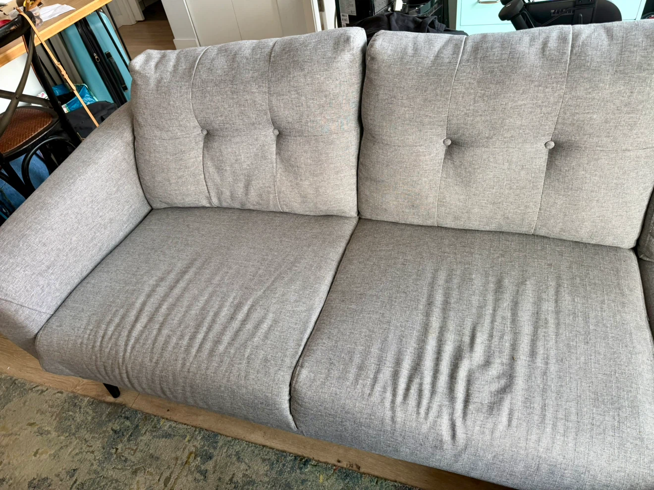 Moe’s Sectional Sofa couch With Chaise - photo 5