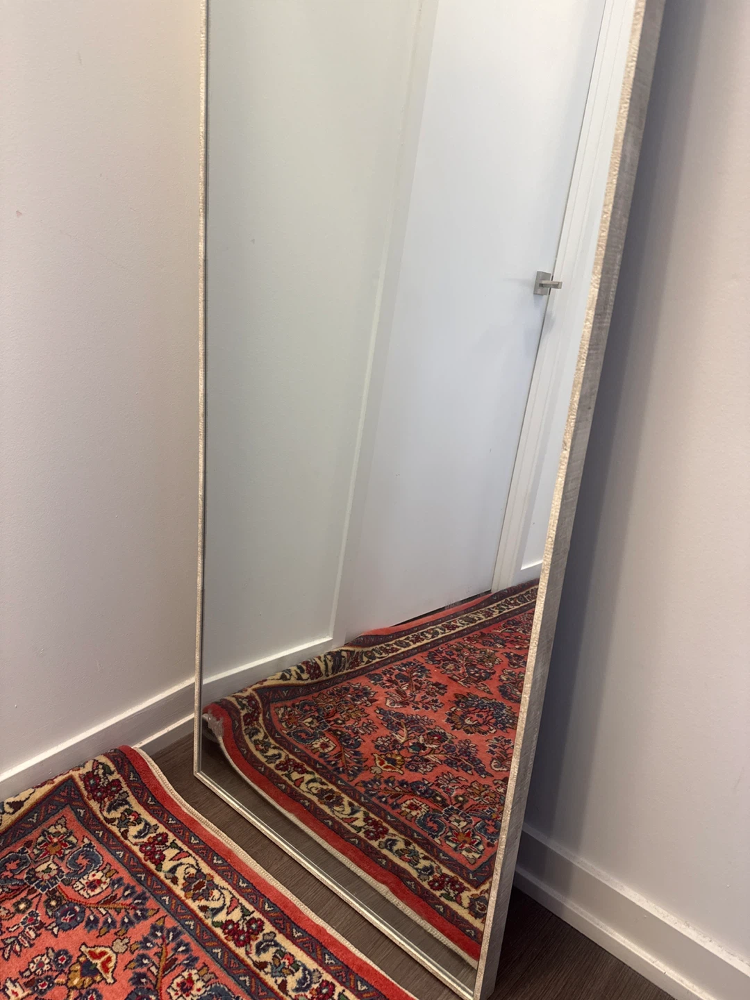 Full Length Mirror with Grey Frame - photo 2