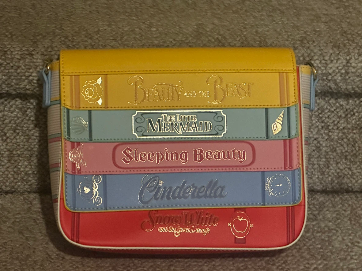 Loungefly Disney Princess Book Crossbody Bag