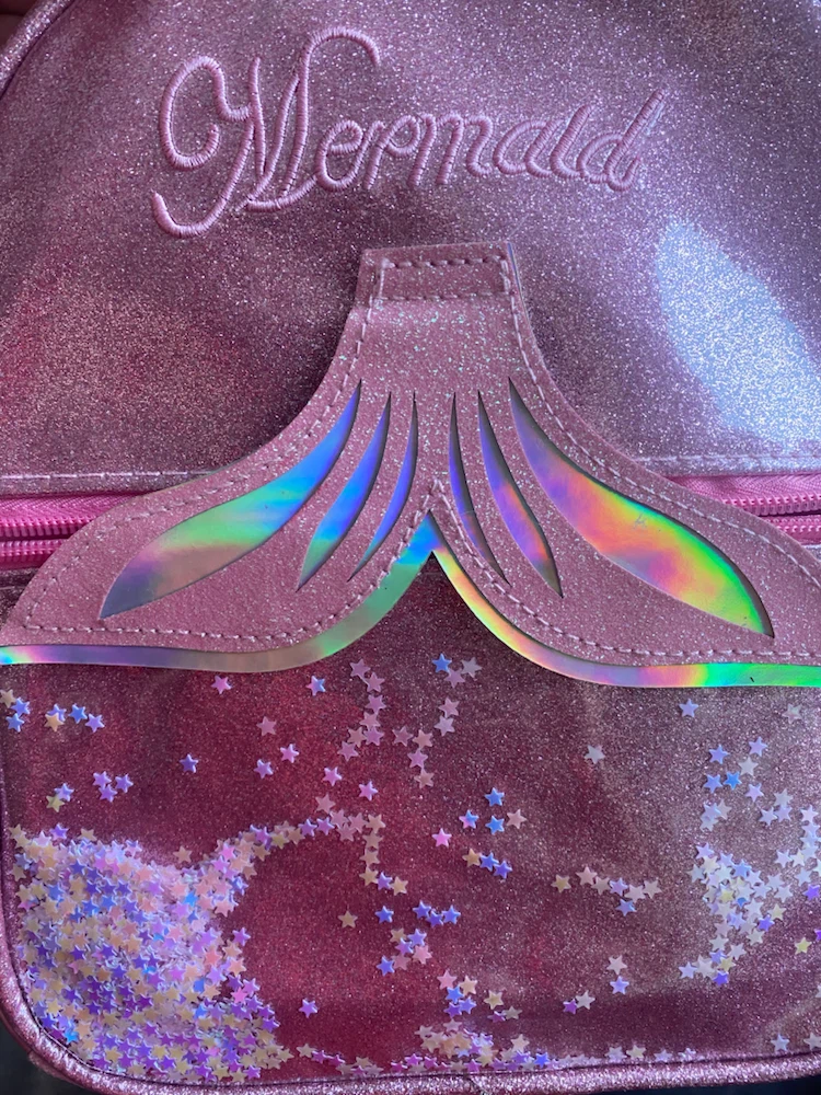 Pink Mermaid Glitter Backpacks - photo 2