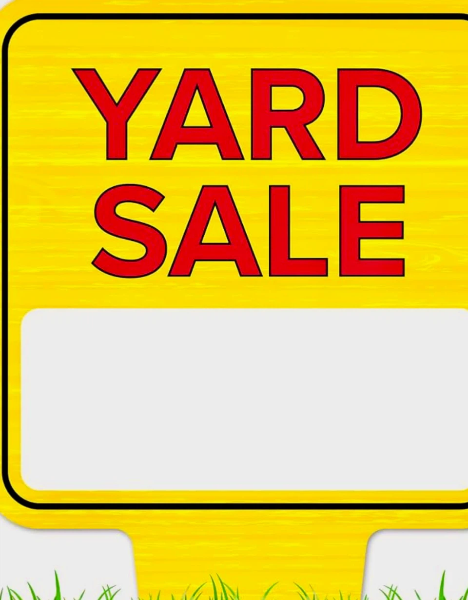 Yard Sale today 12904 68 st