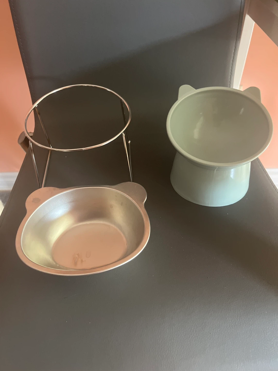 Pet Food Bowls with Stand