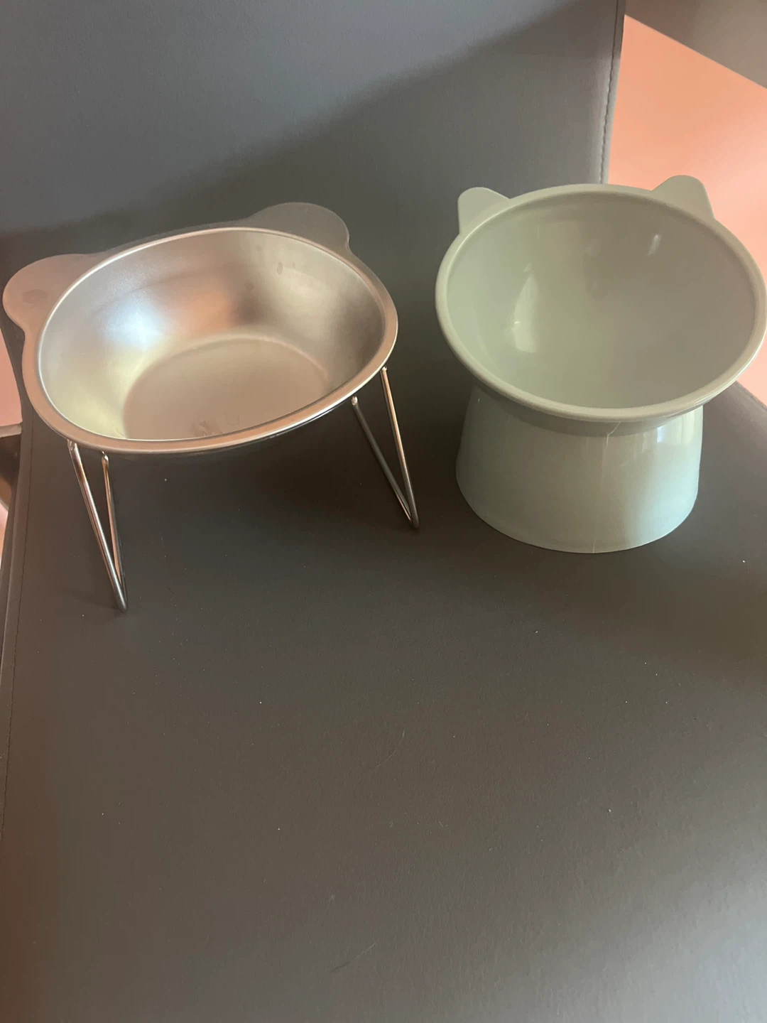 Pet Food Bowls with Stand - photo 2