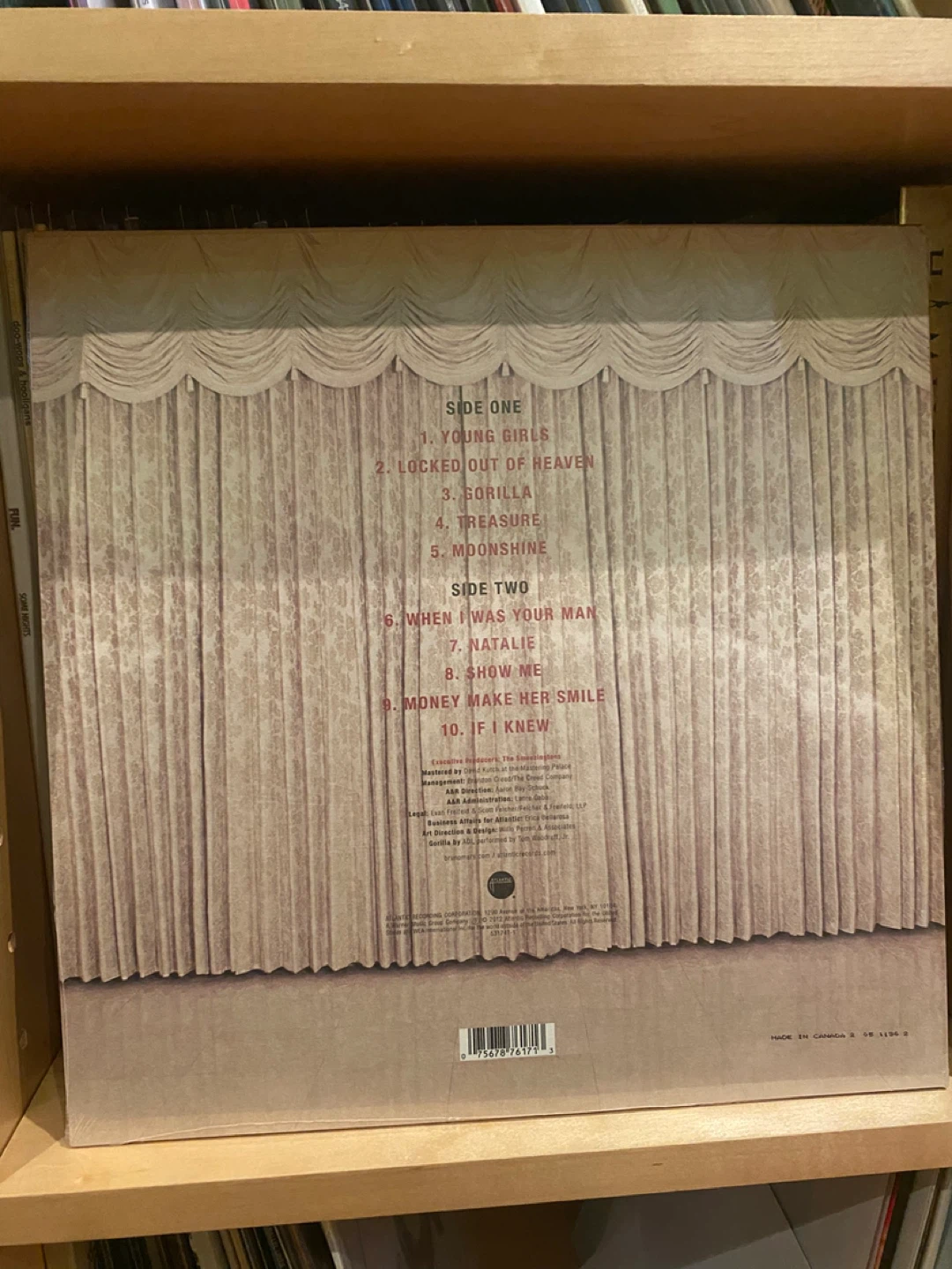 Bruno Mars Unorthodox Jukebox Vinyl Record - photo 2