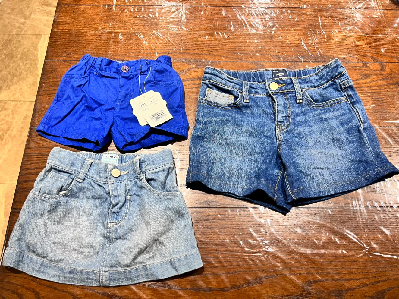 3 Pairs of Baby/Toddler Shorts