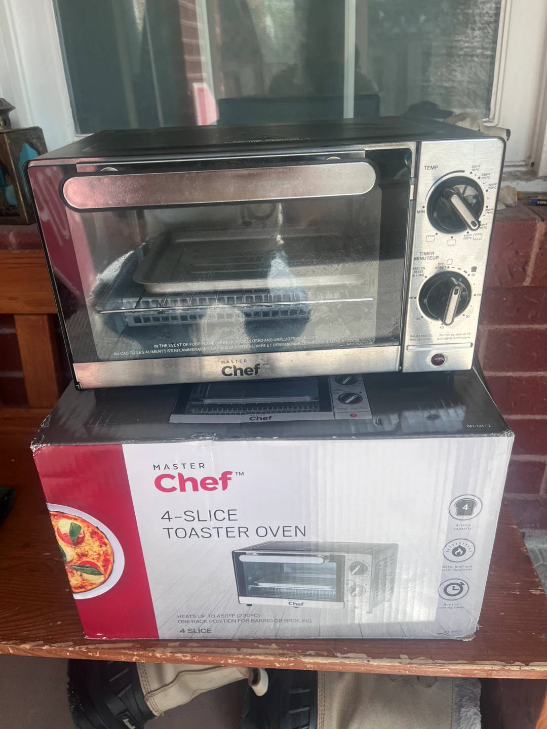 Master Chef 4-Slice Toaster Oven - photo 2