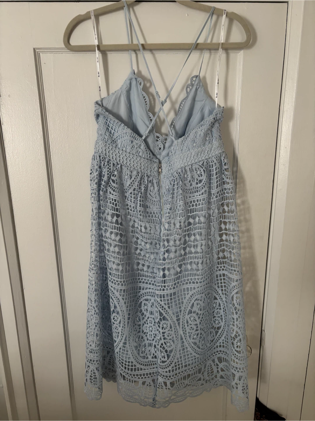 Bardot Light Blue Lace Dress - photo 2