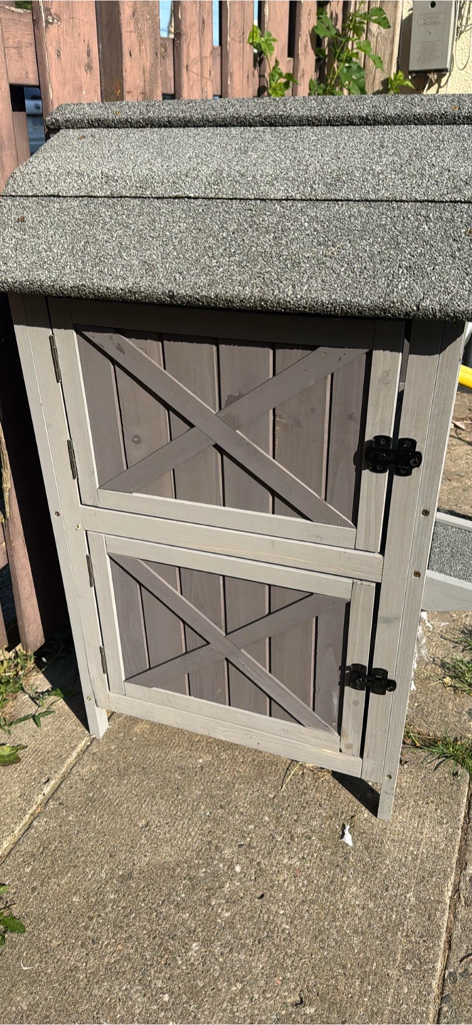 Wooden cat  Coop with Window - photo 2