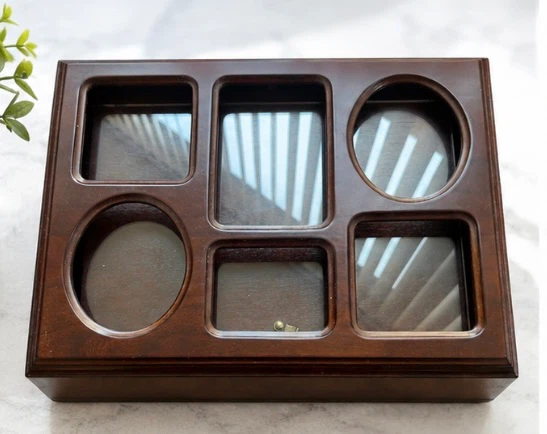 Bombay Wooden Box with Photo Frames - photo 4