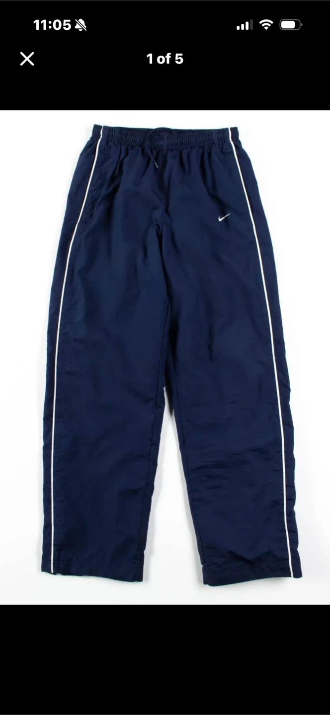 RARE VINTAGE Nike Navy Track Pants