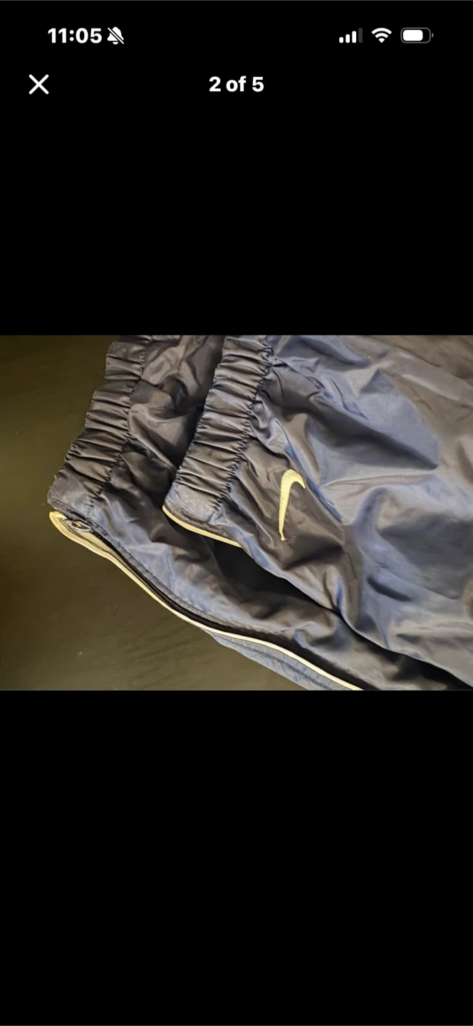 RARE VINTAGE Nike Navy Track Pants - photo 2