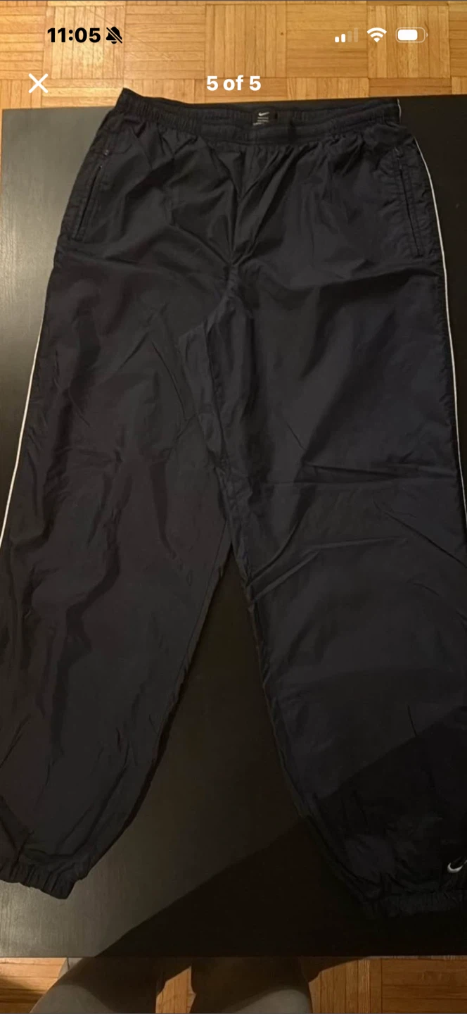 RARE VINTAGE Nike Navy Track Pants - photo 5