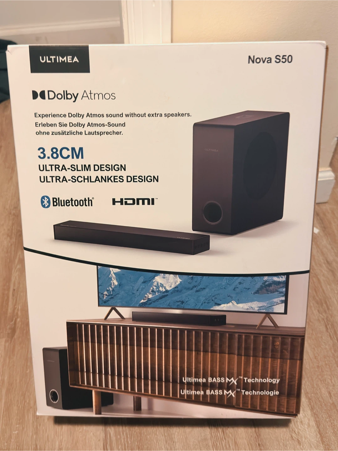 ULTIMEA Nova S50 Dolby Atmos Soundbar + Sub