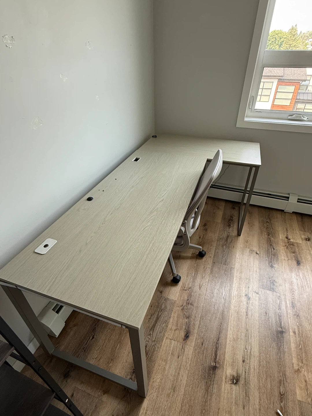 L-Shaped Desk with Chair - photo 2