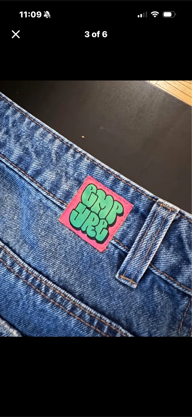 EMPYRE BAGGY DENIM JEANS - photo 3