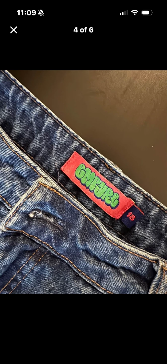 EMPYRE BAGGY DENIM JEANS - photo 4