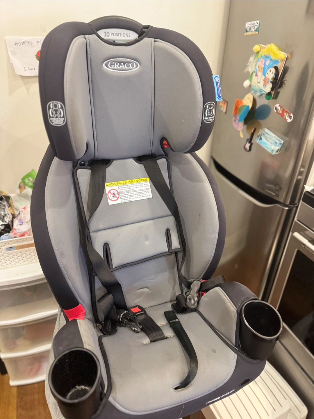 Graco Car Seat 10 positions