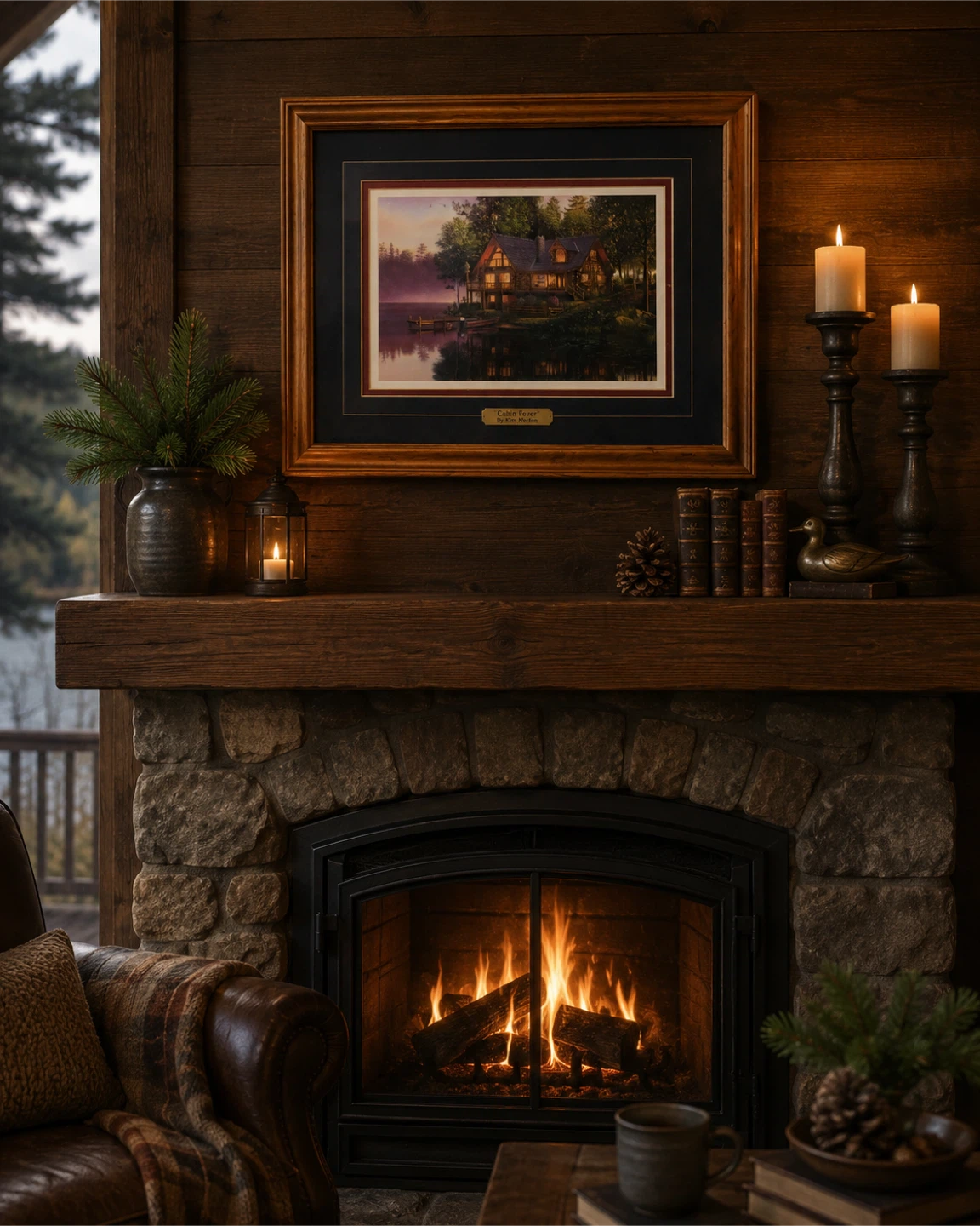 Kim Norlien "Cabin Fever" Print