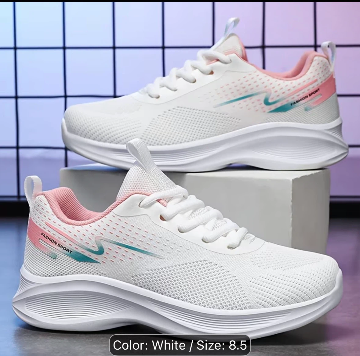 Fashion Sport Women's Running Shoes Size 8.5