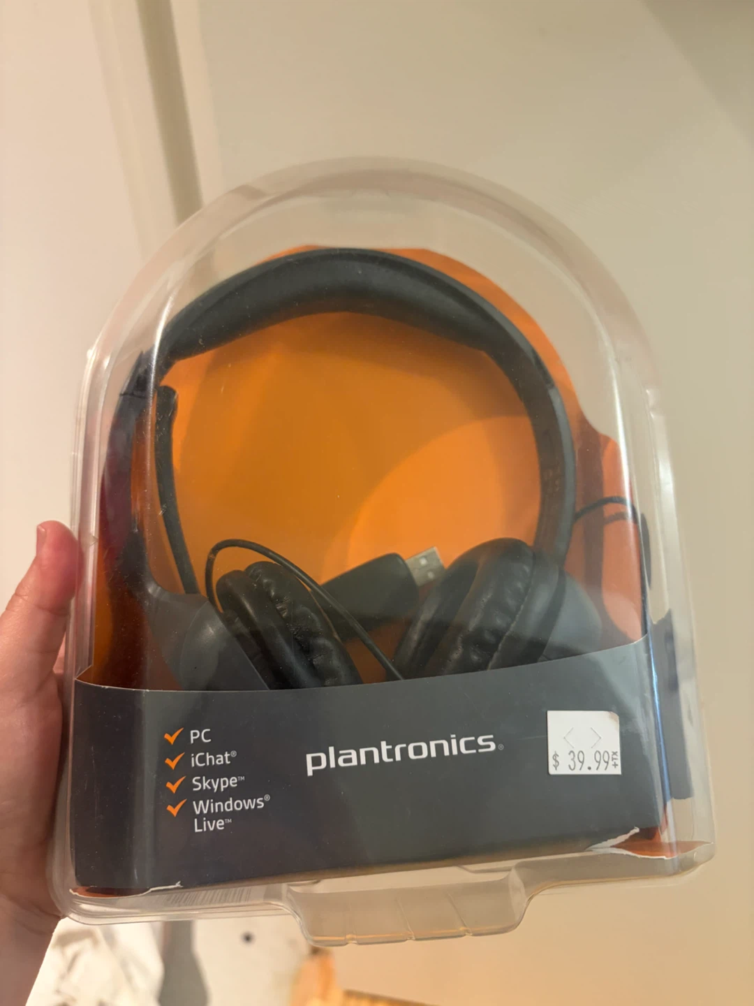 Plantronics PC Headset with Microphone