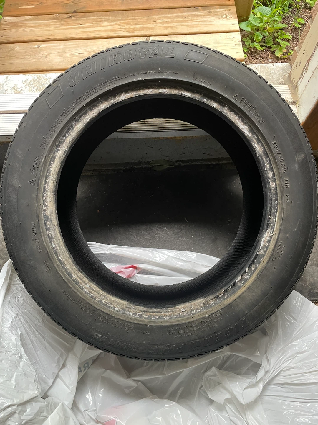 Two Uniroyal All Season Tires 205/55R16 - photo 3