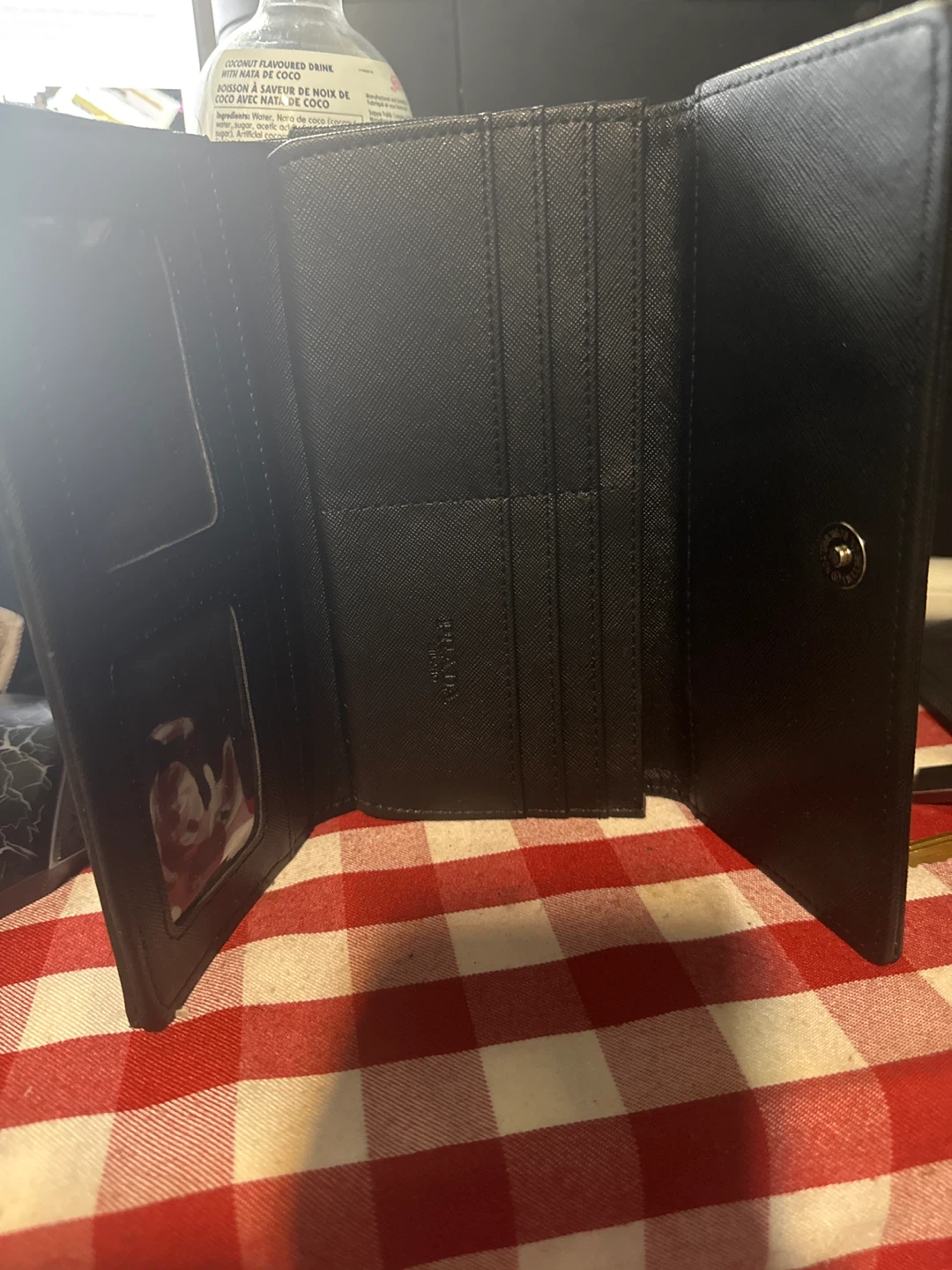 Prada Black Leather Wallet - photo 2