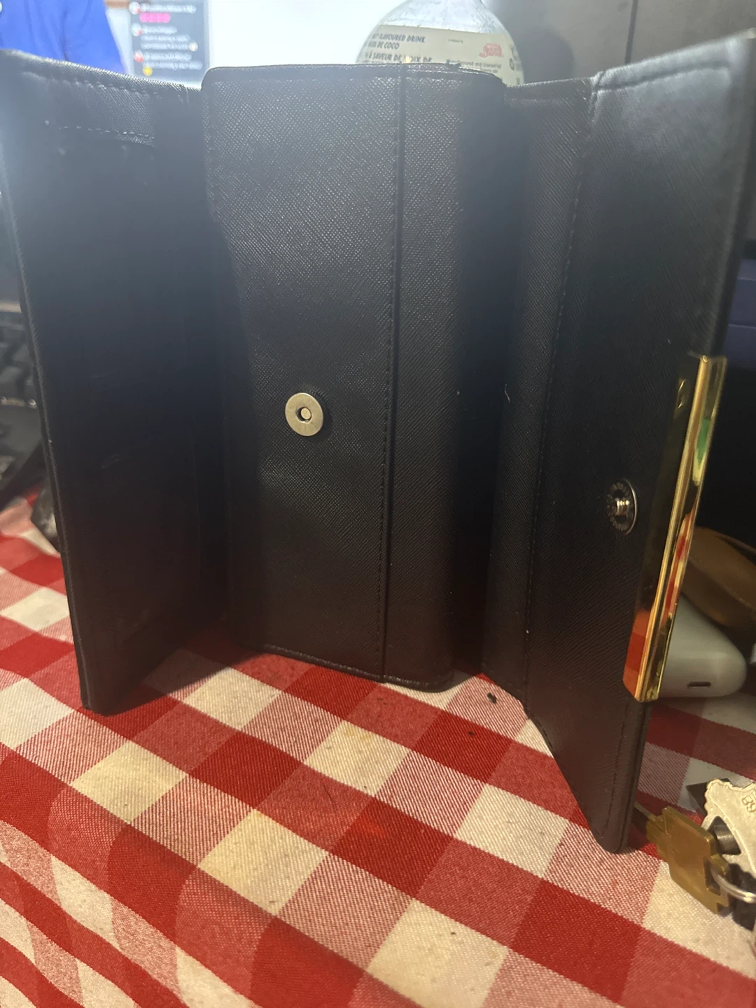 Prada Black Leather Wallet - photo 3