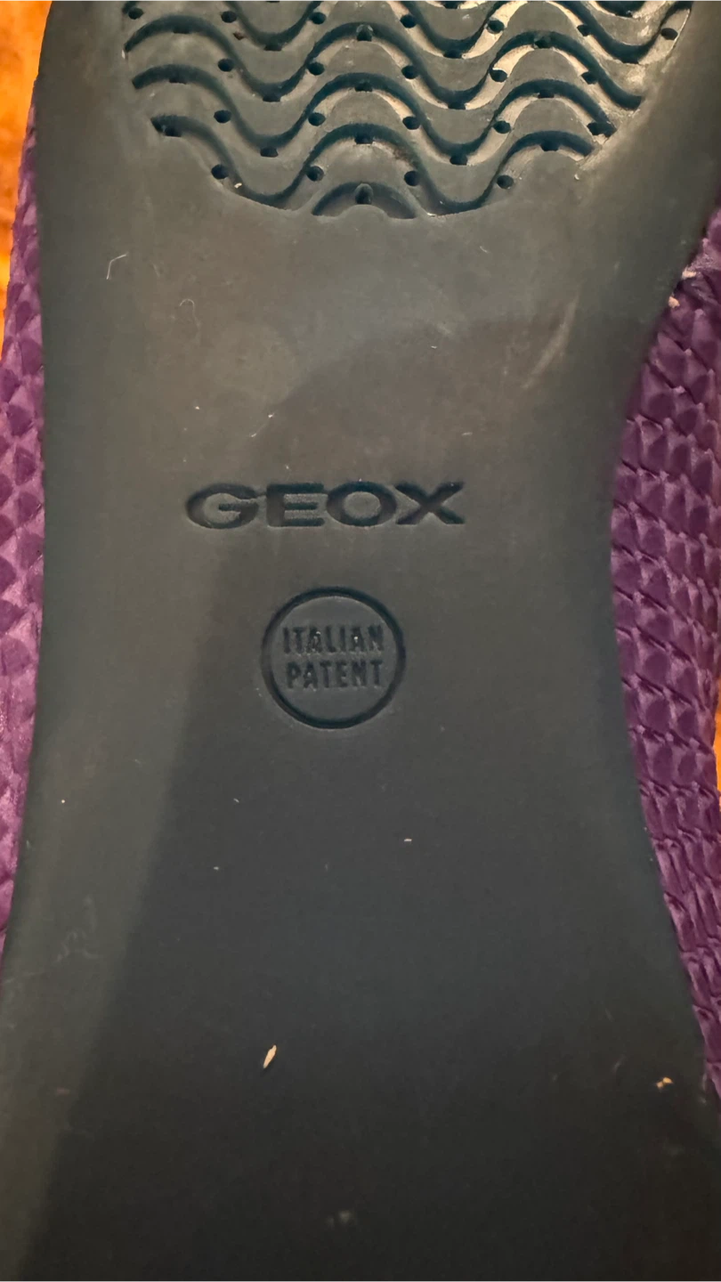 Geox Purple Python Loafers - Size 9 - photo 3