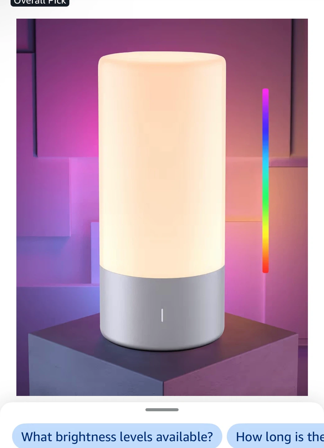 AUKEY table lamp - photo 3
