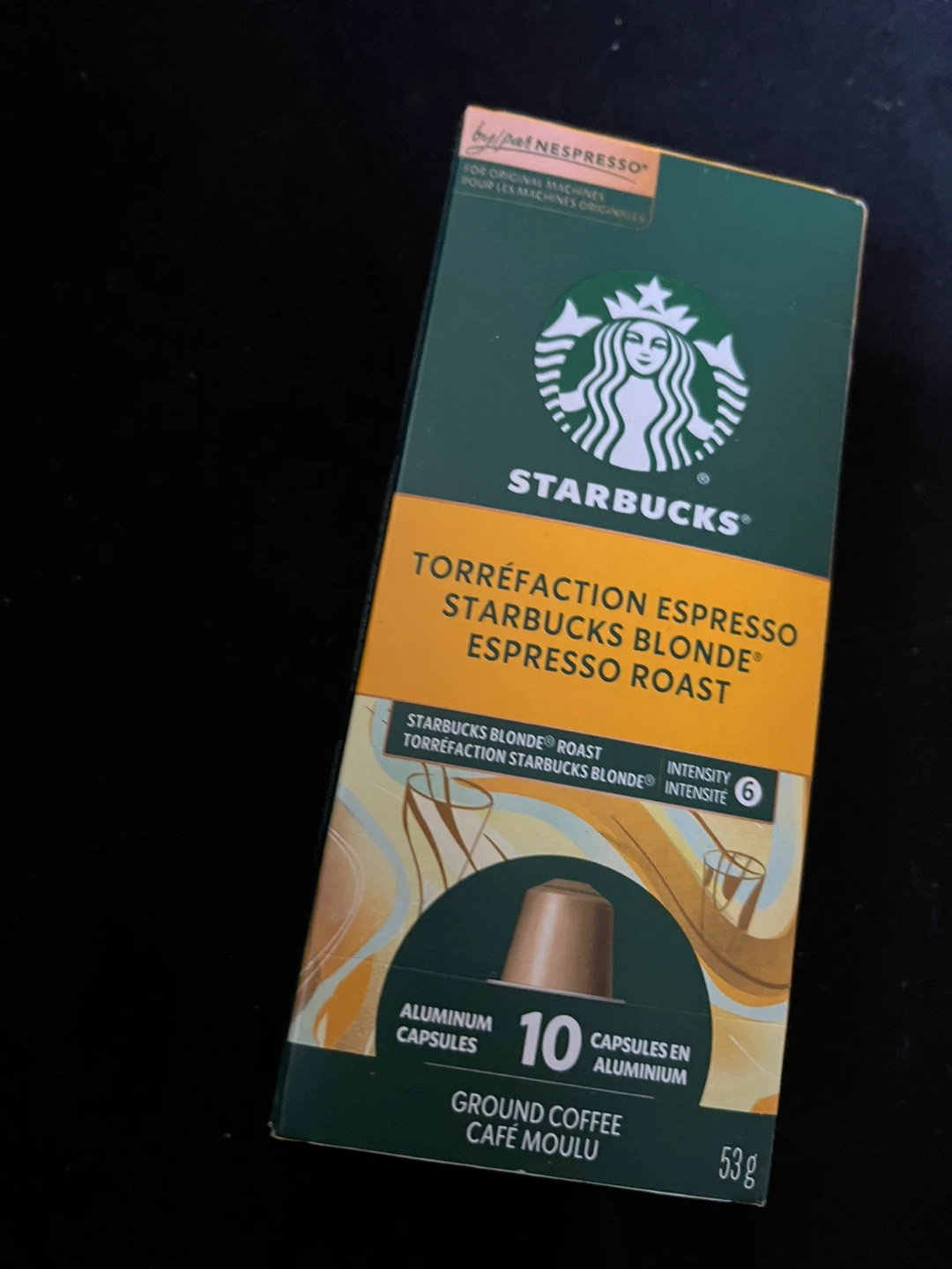 Starbucks Nespresso Espresso Capsules