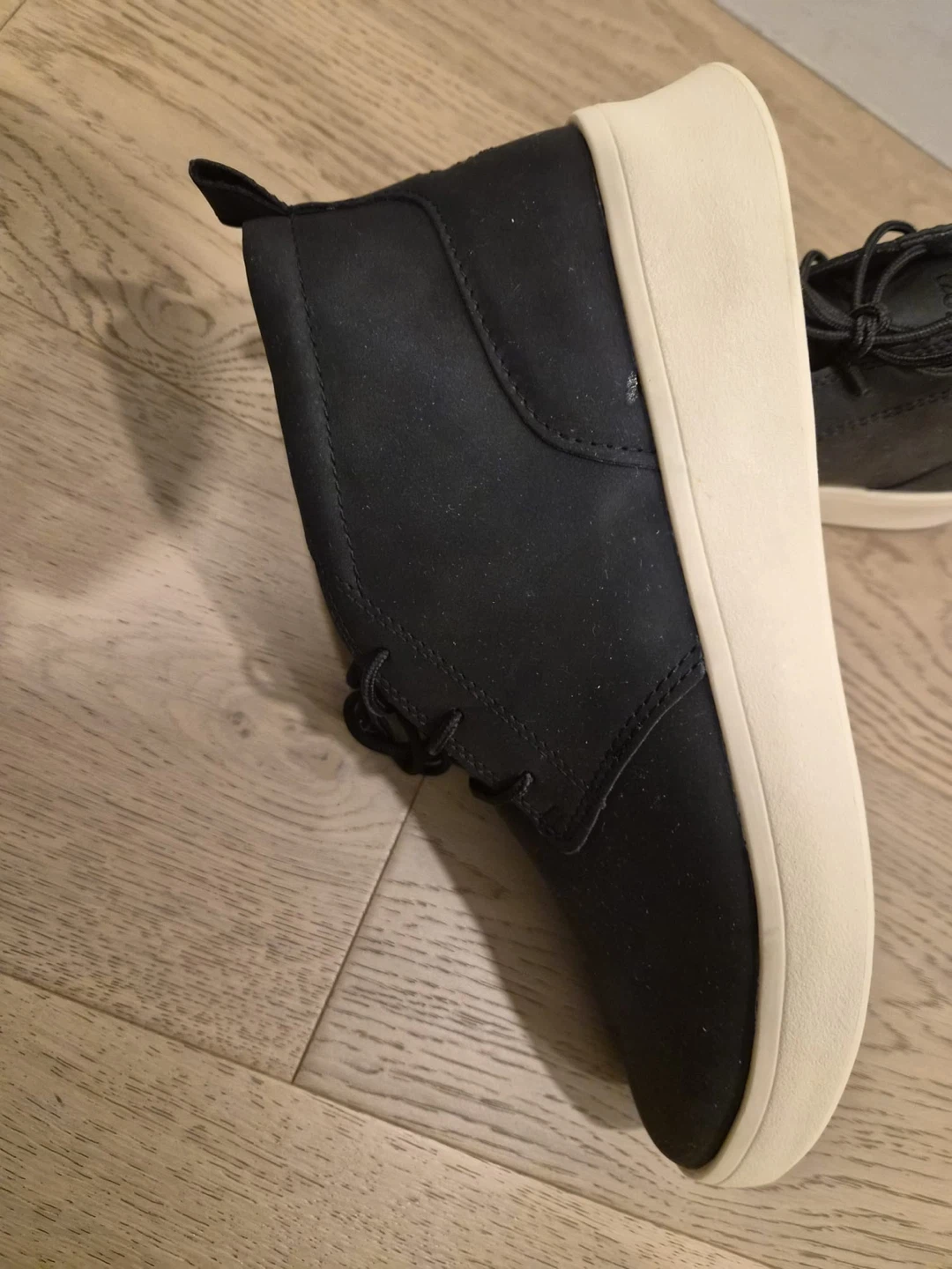 IZOD Black Suede Memory Foam Chukka Boots - photo 3