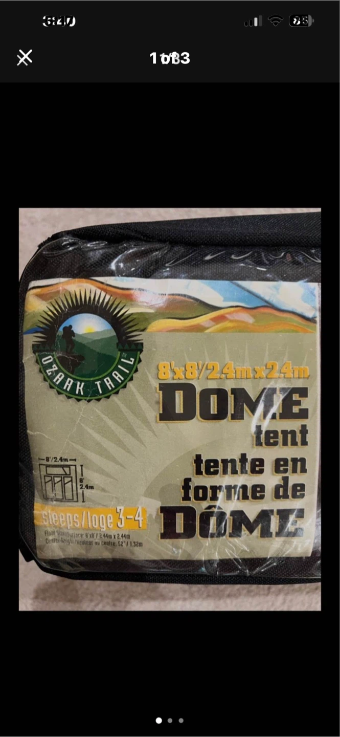 Ozark Trail 8x8 Dome Tent