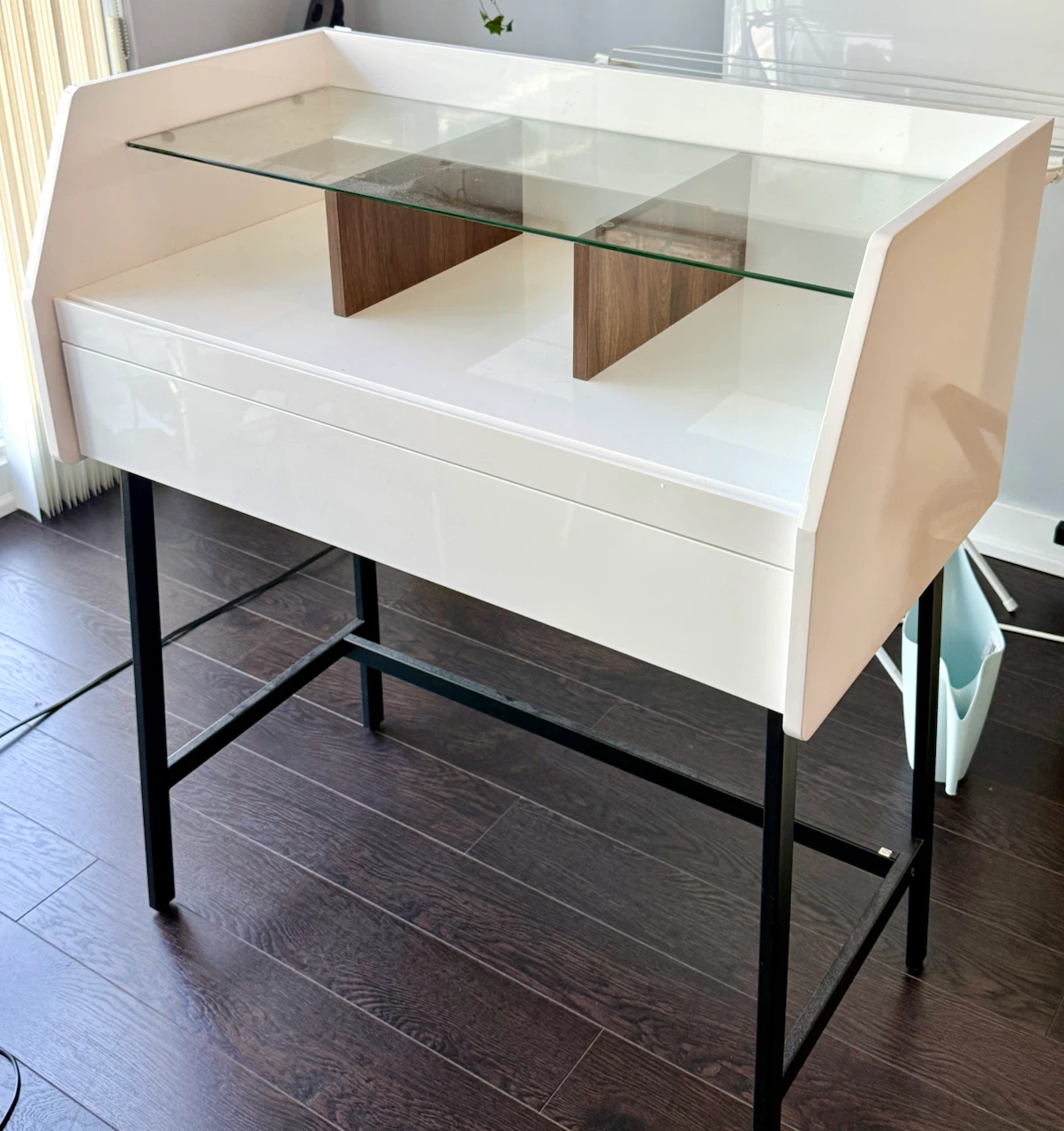 ELORA Writing Desk - White 82 cm